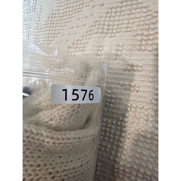 Marisa Christina Womens Hand-Knit Sweater Golf Vtg Argyle Cotton Blend Vtg RARE - Picture 11 of 12